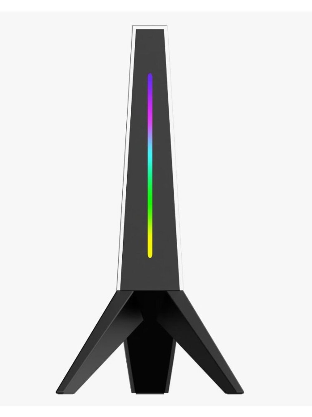 GameStop Powered Headset Stand With USB Charging Ports & RGB Light Bar For PC/Ma
